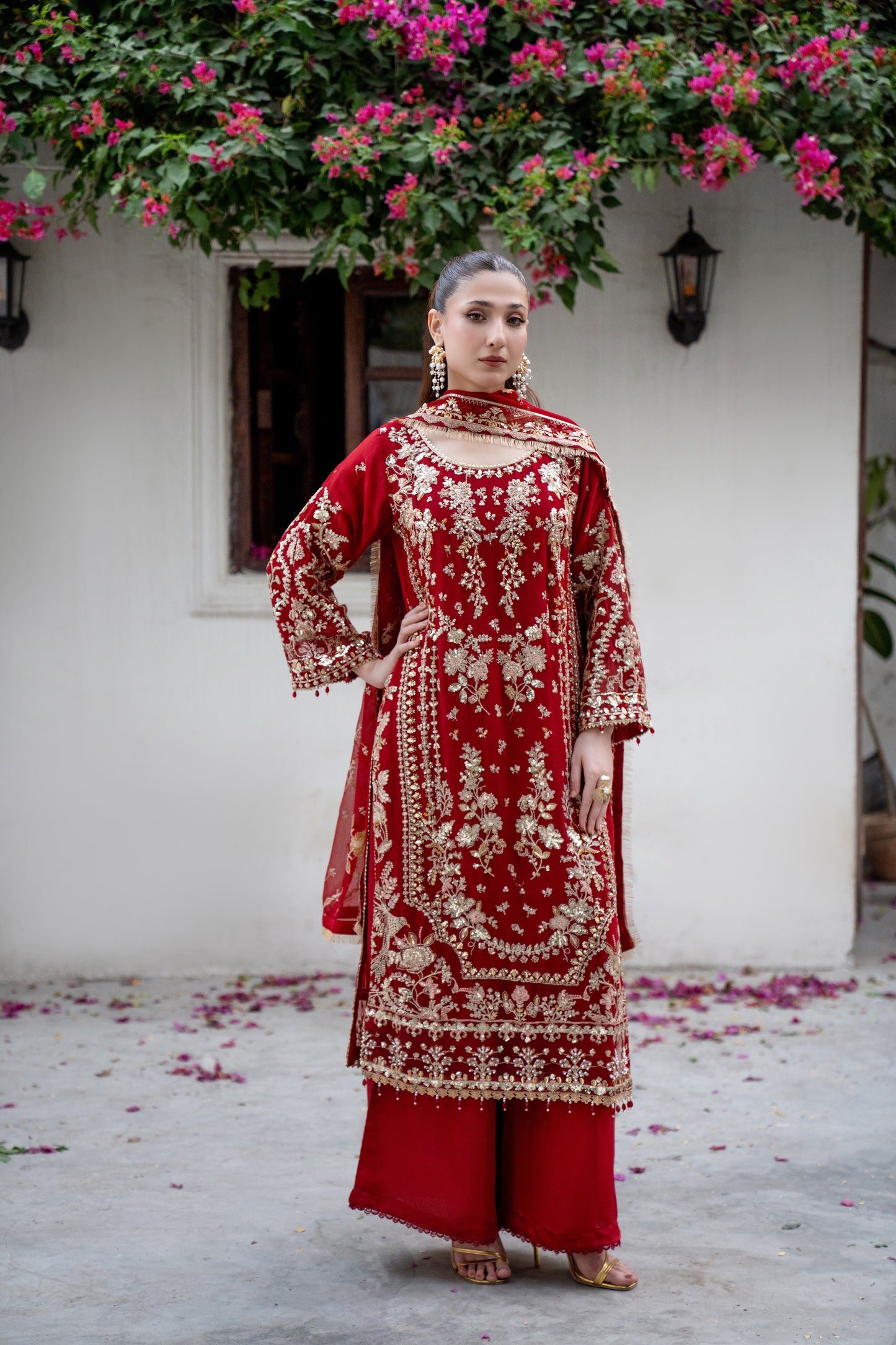 Laali - 3pcs Chiffon Formal