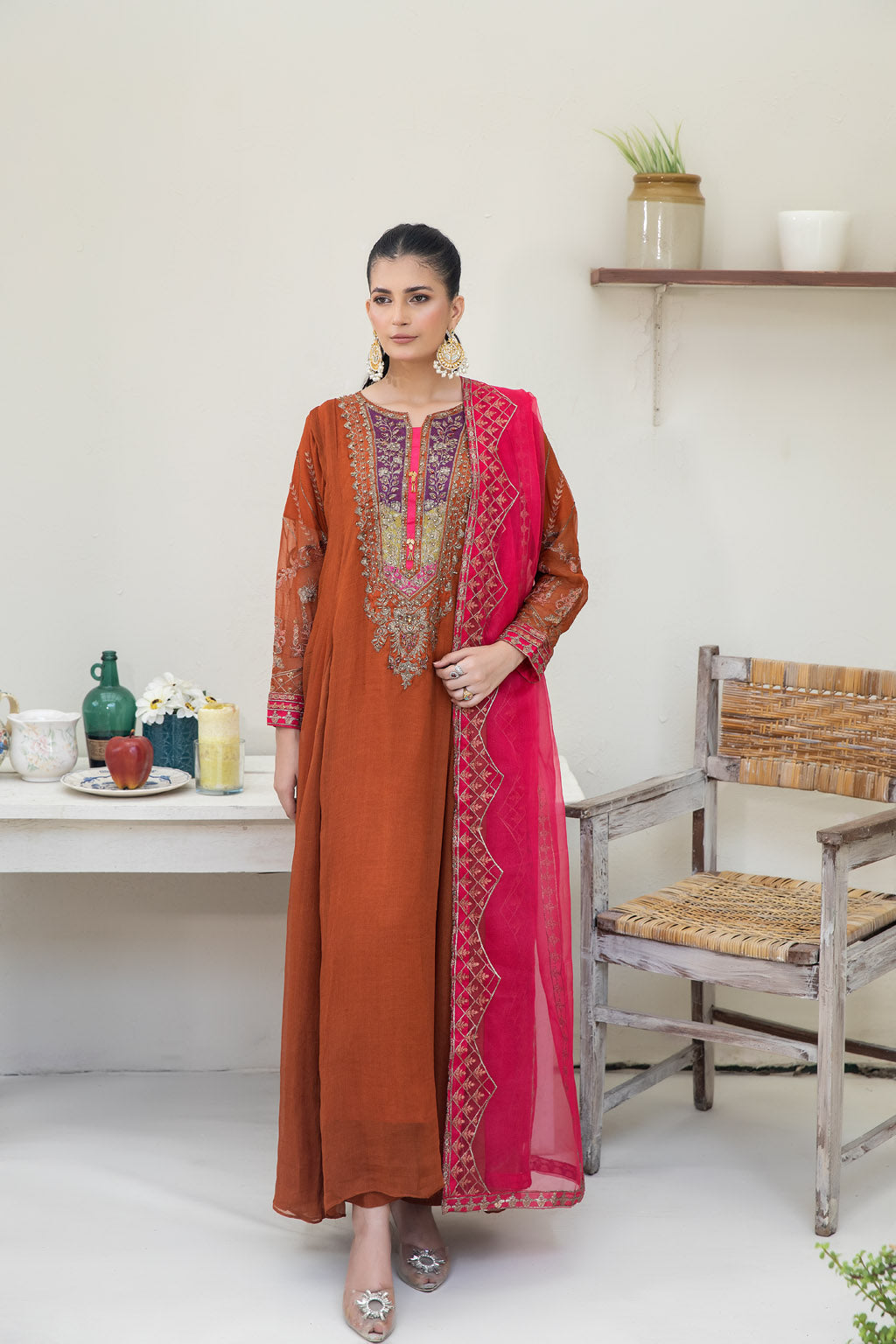 Rusty Revere - 3pc Chiffon