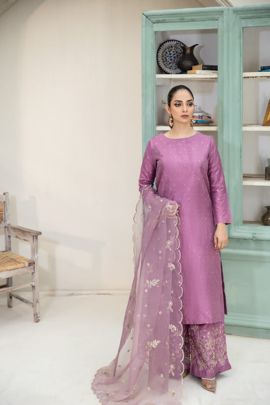 Lilac Blush - 3pc Silk