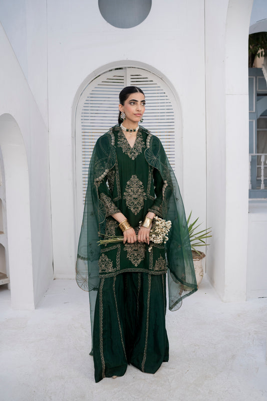 Banhead Harmony Green 2.0 | 3pieces Chiffon