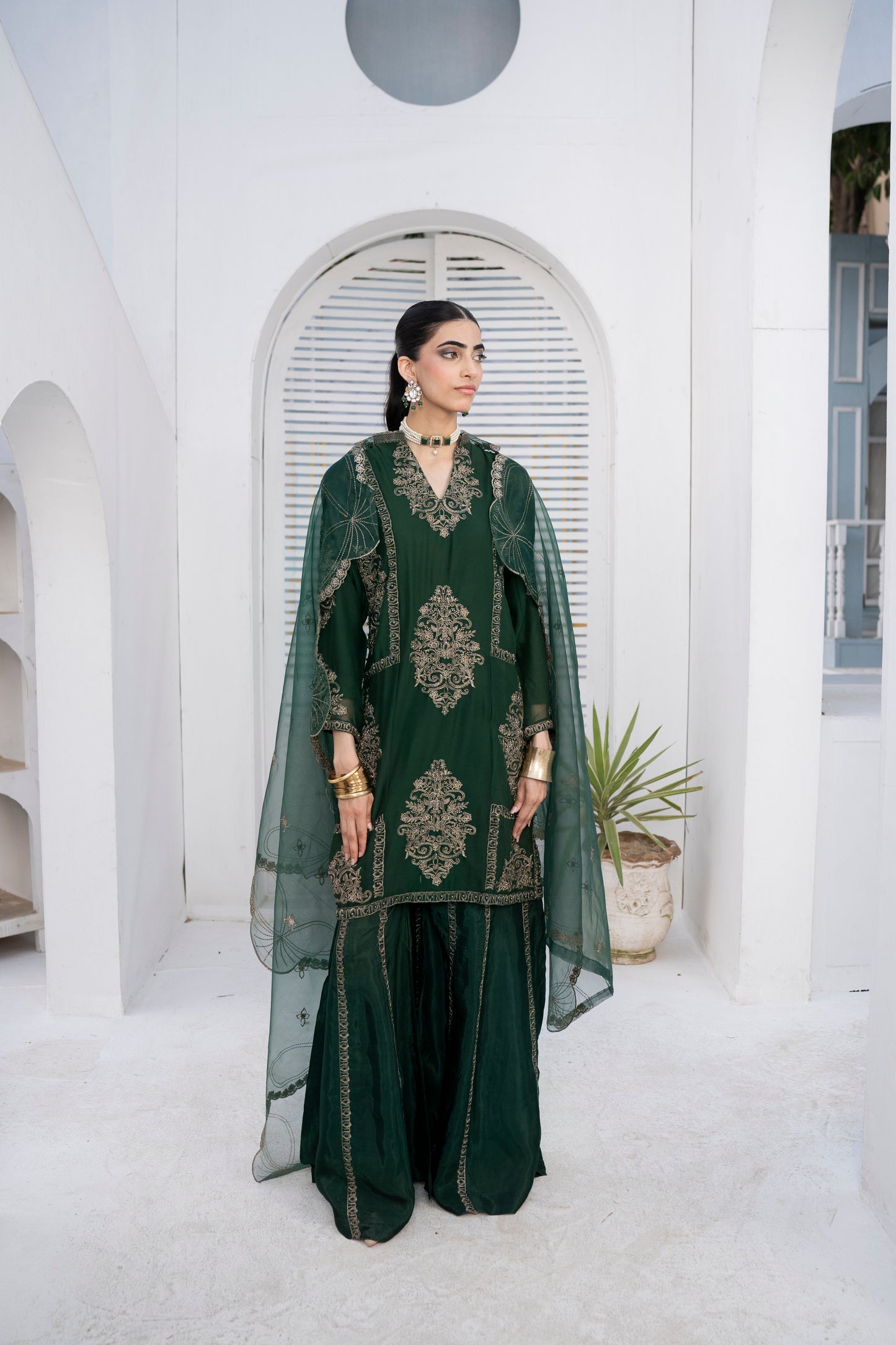 Banhead Harmony Green 2.0 | 3pieces Chiffon