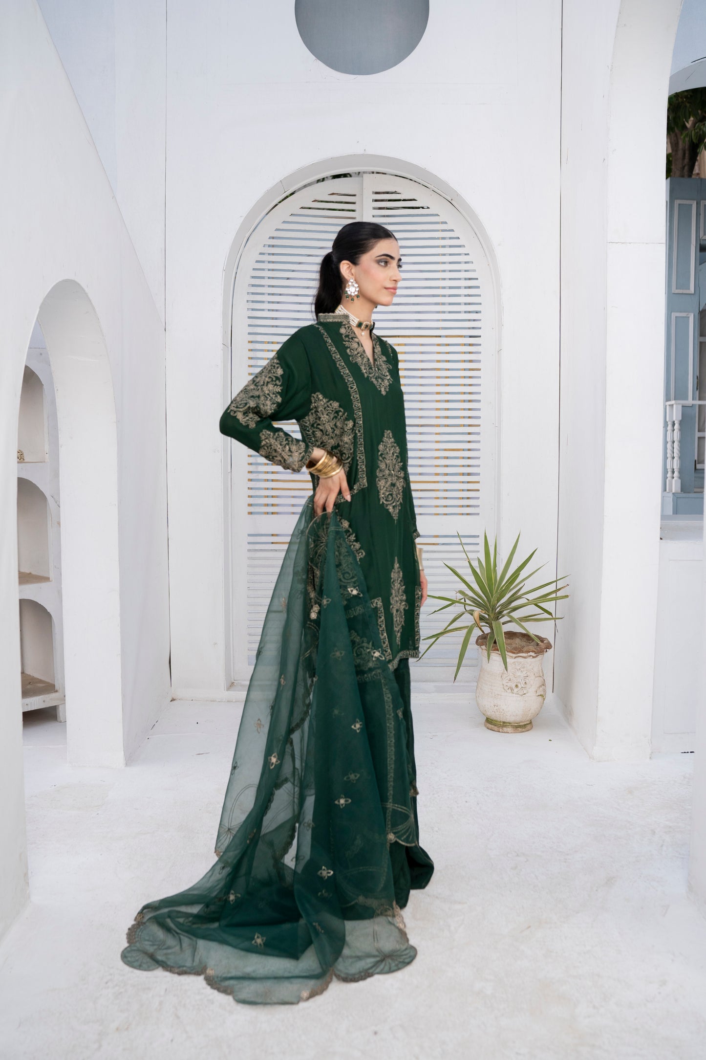 Banhead Harmony Green 2.0 | 3pieces Chiffon