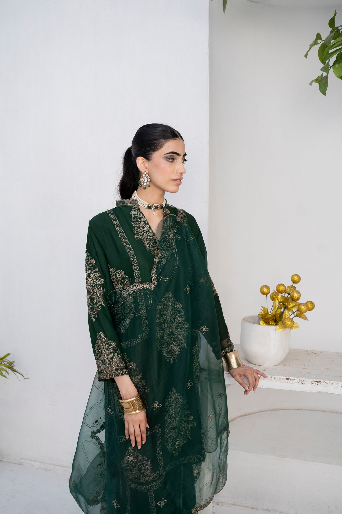 Banhead Harmony Green 2.0 | 3pieces Chiffon