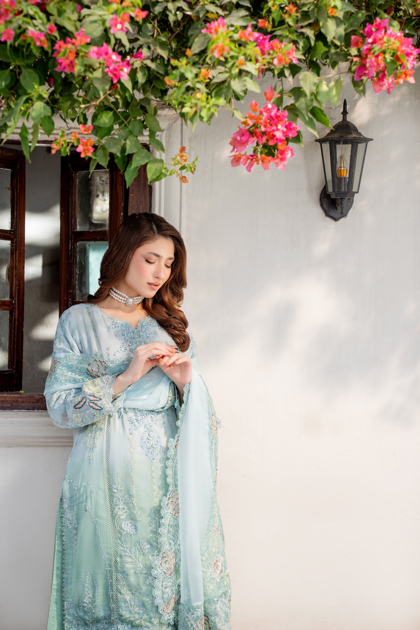 Leena - 3pcs Chiffon Kurta Set