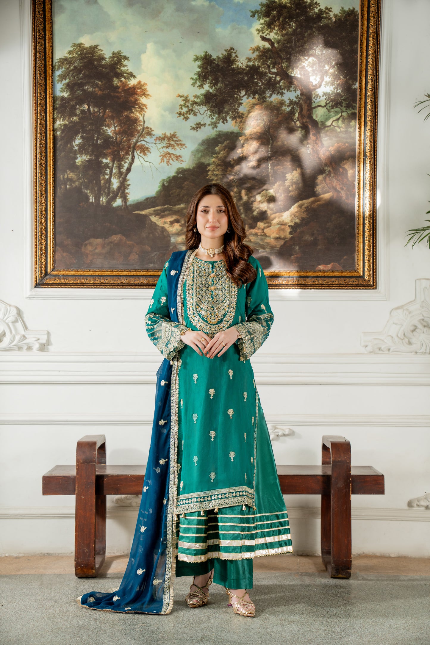 Haniya - 3pcs Chiffon formal