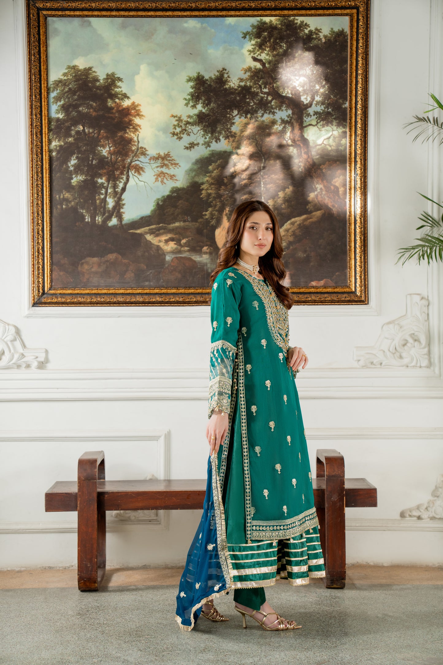 Haniya - 3pcs Chiffon formal