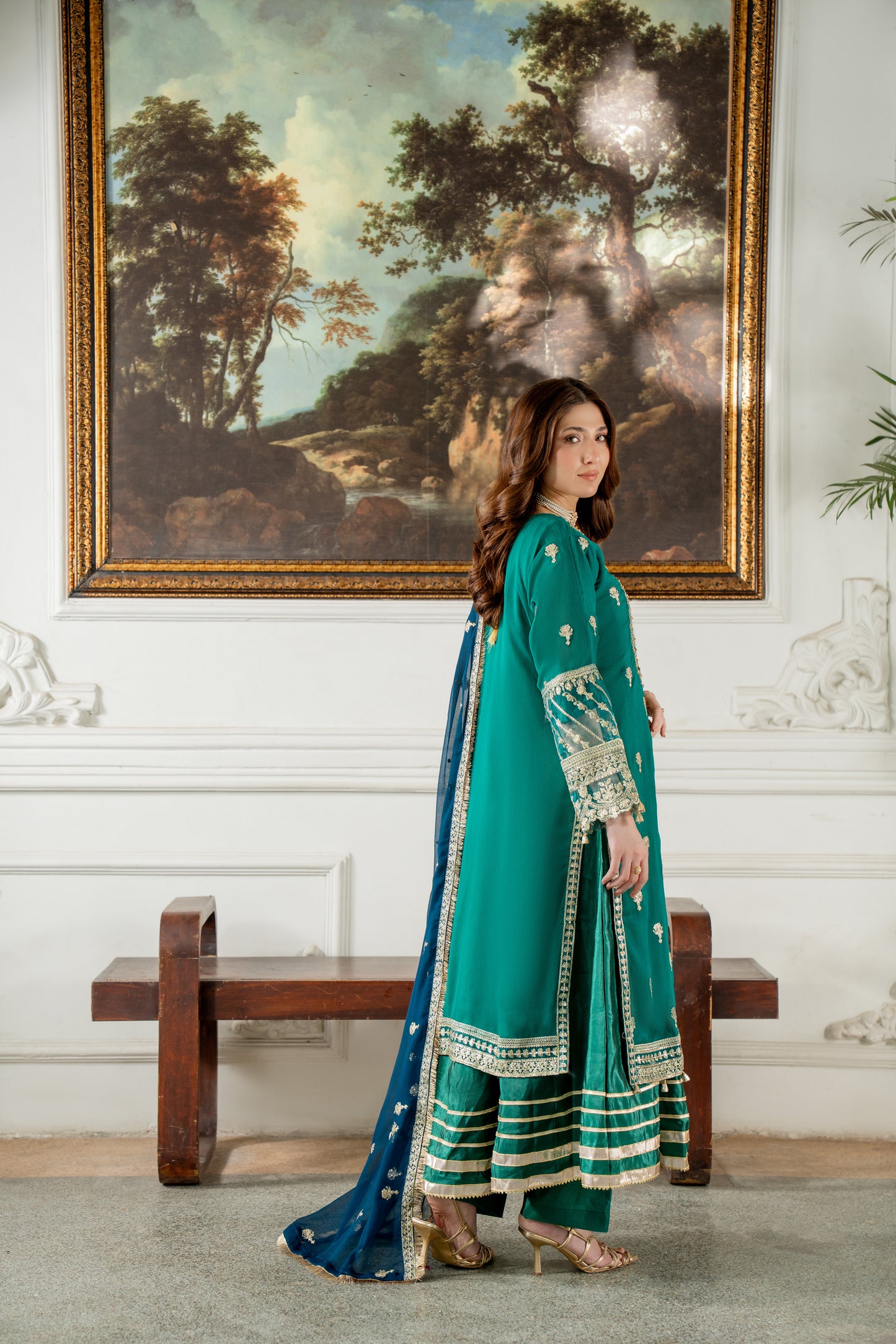 Haniya - 3pcs Chiffon formal