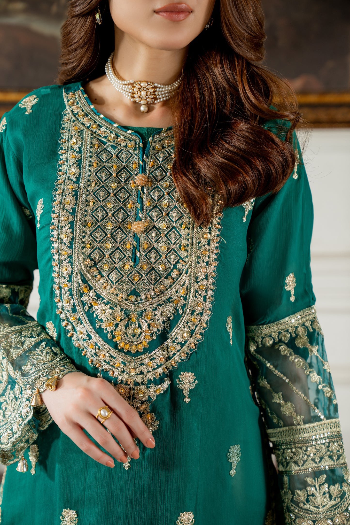 Haniya - 3pcs Chiffon formal