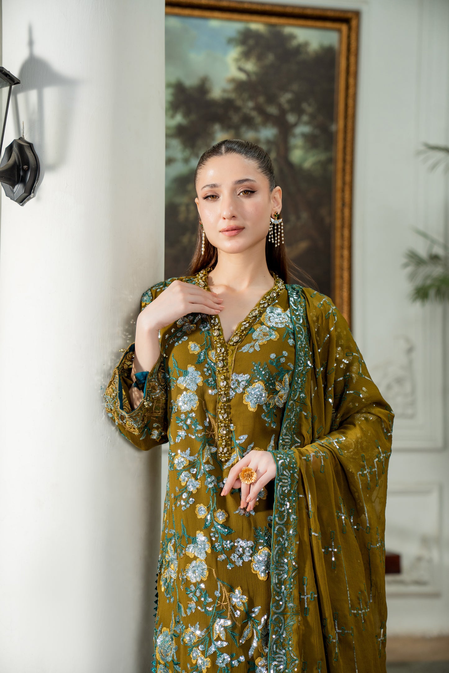 Paras - 3pcs Chiffon Formal