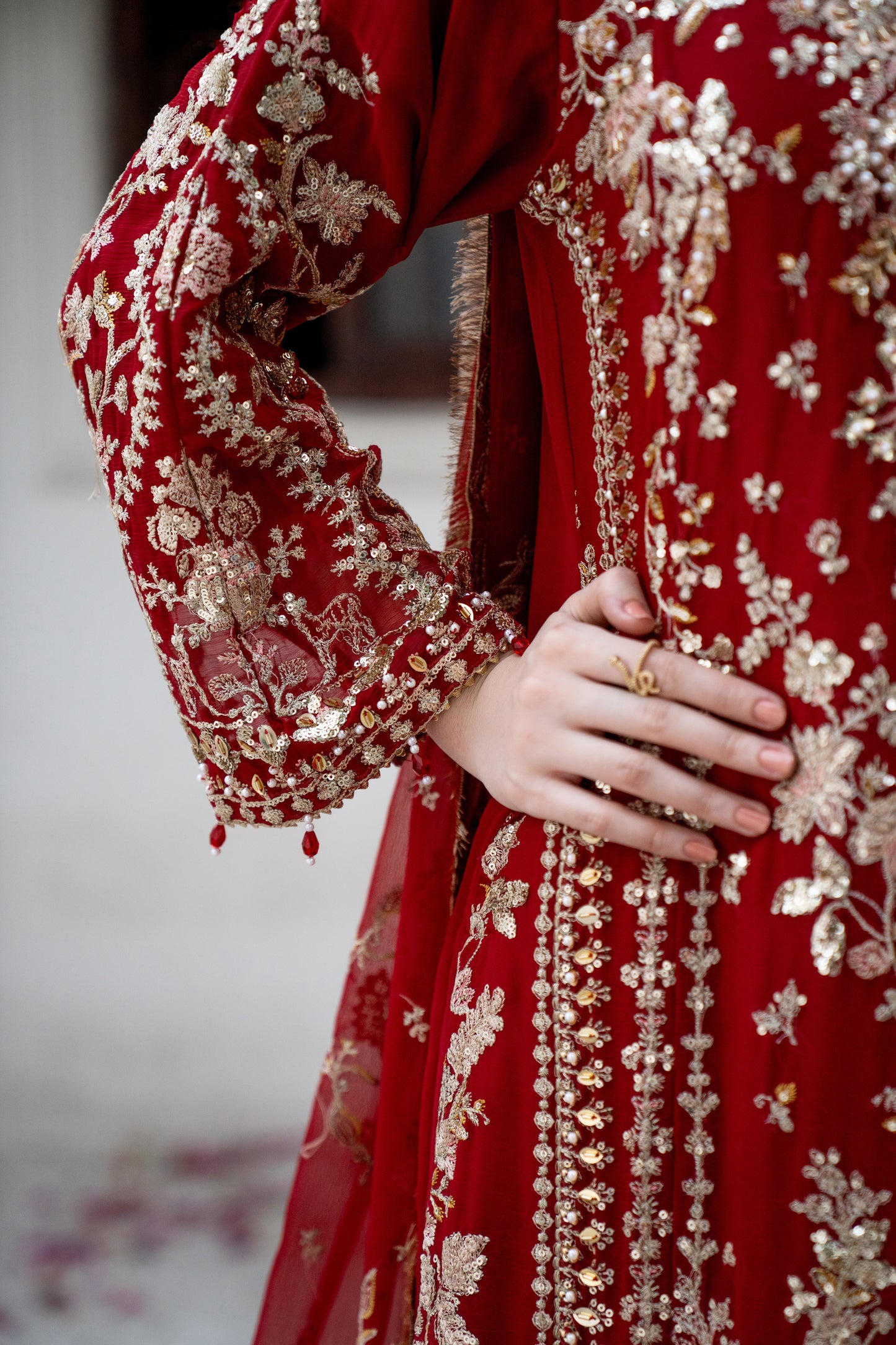 Laali - 3pcs Chiffon Formal