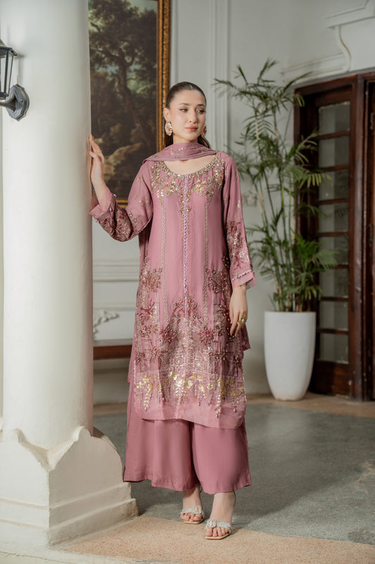 Rahma - 3pcs Chiffon Formal