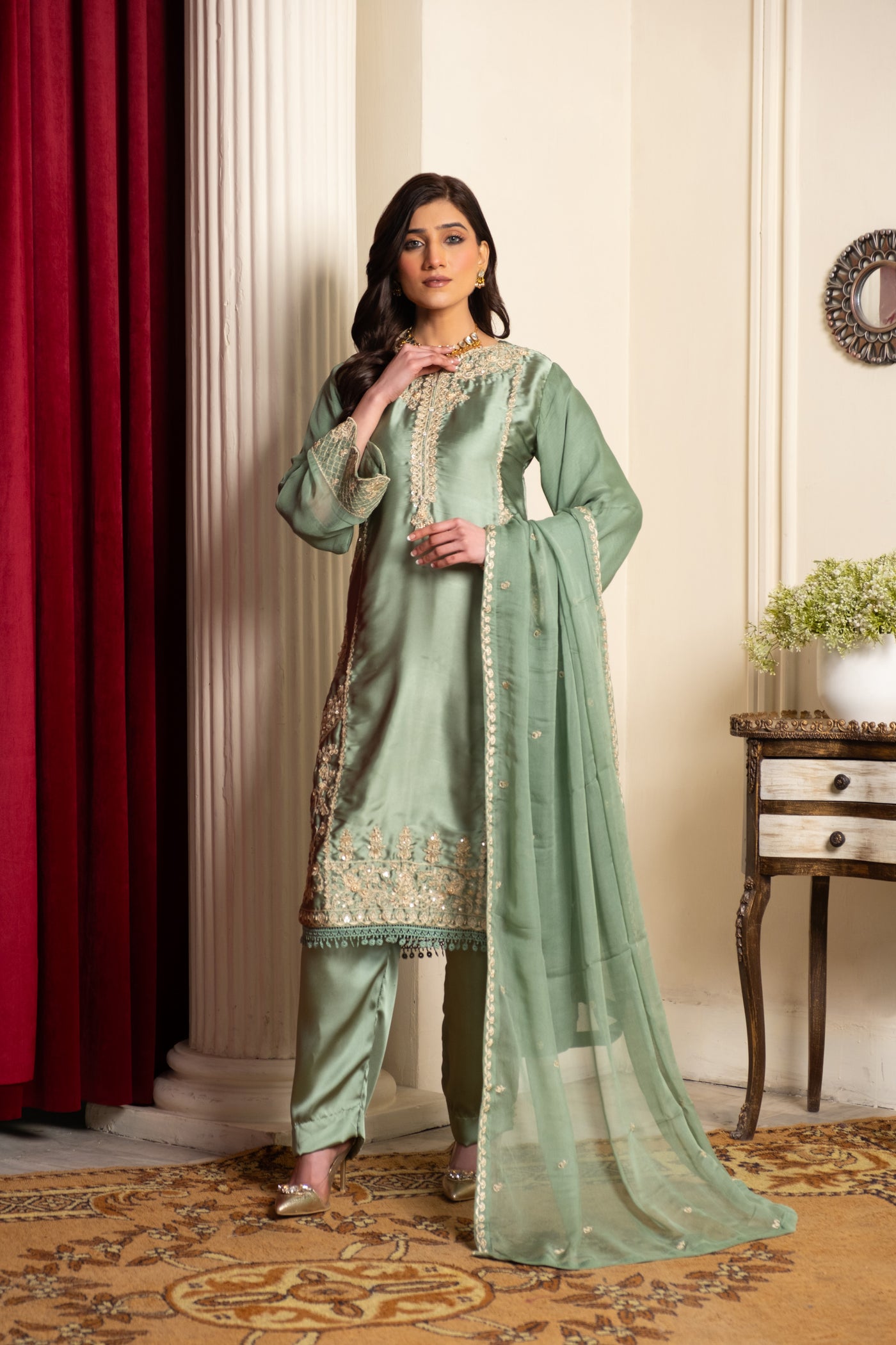 Elysian Silk Affair - 3 PIECE SILK