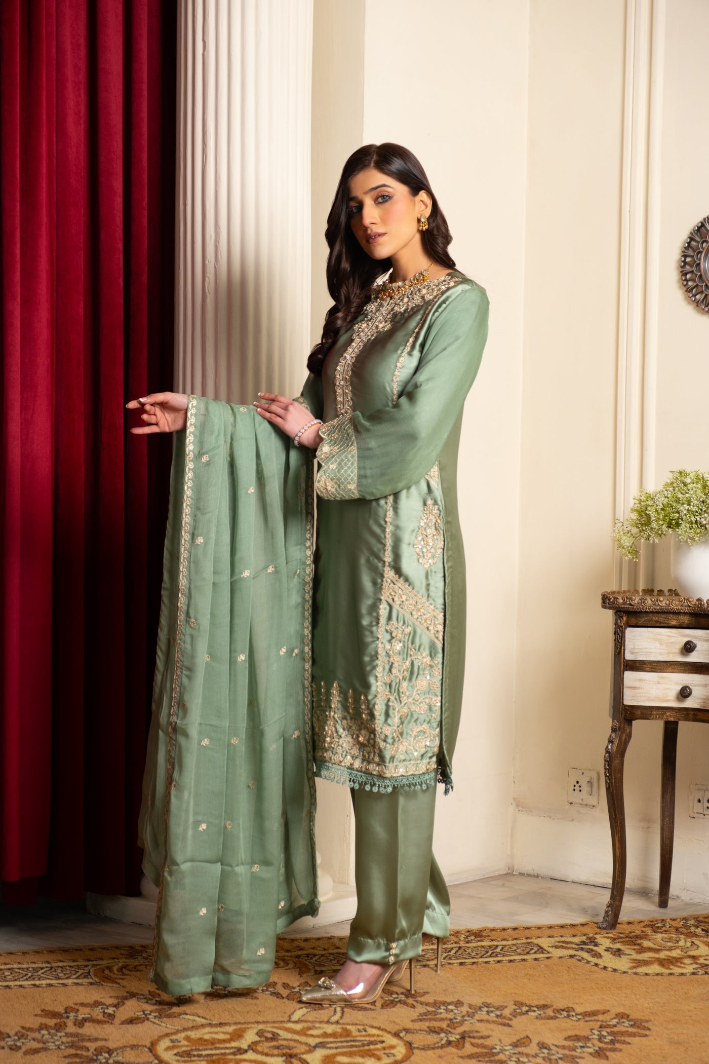 Elysian Silk Affair - 3 PIECE SILK