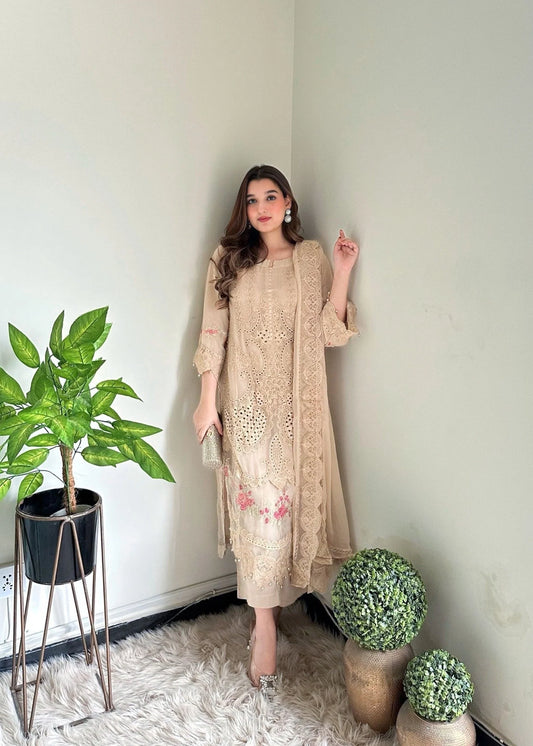 Ivory Luxe | 3 Pieces Chiffon