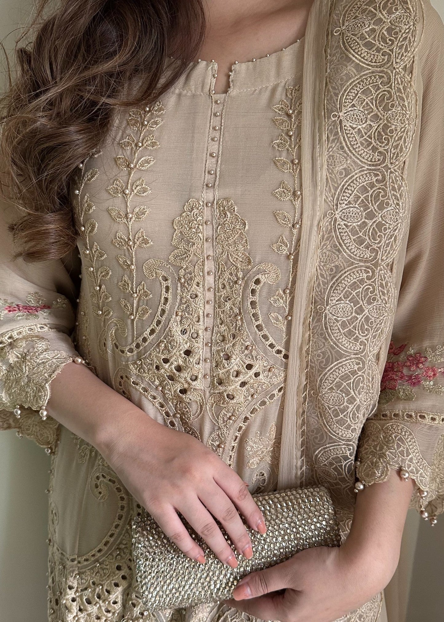 Ivory Luxe | 3 Pieces Chiffon