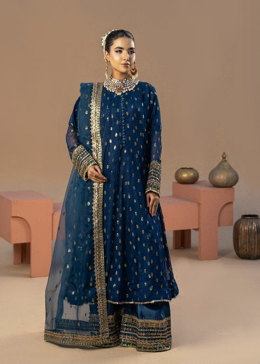 Sophia Blue | 3pcs Chiffon