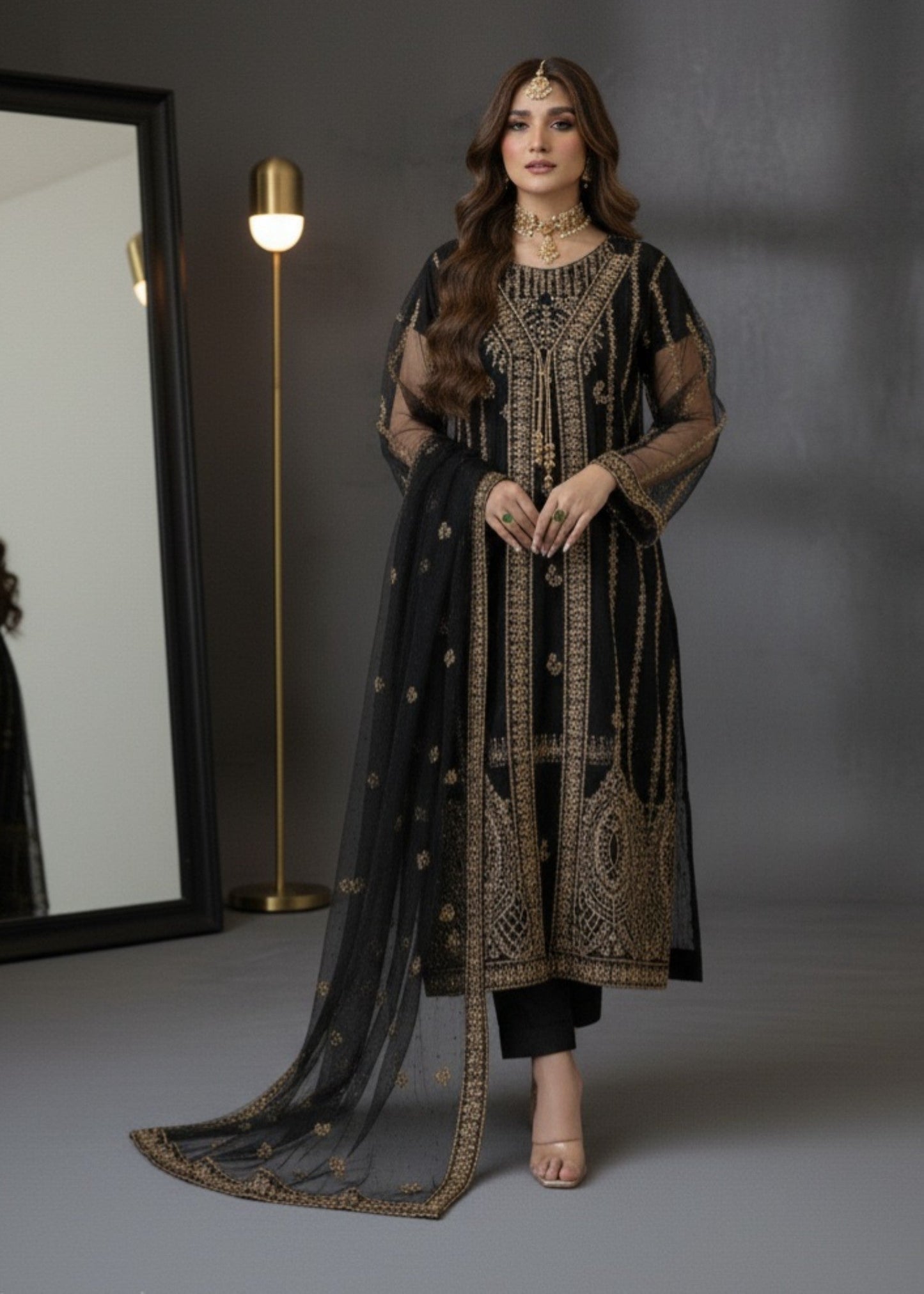Dark Elegance - 4pc Net