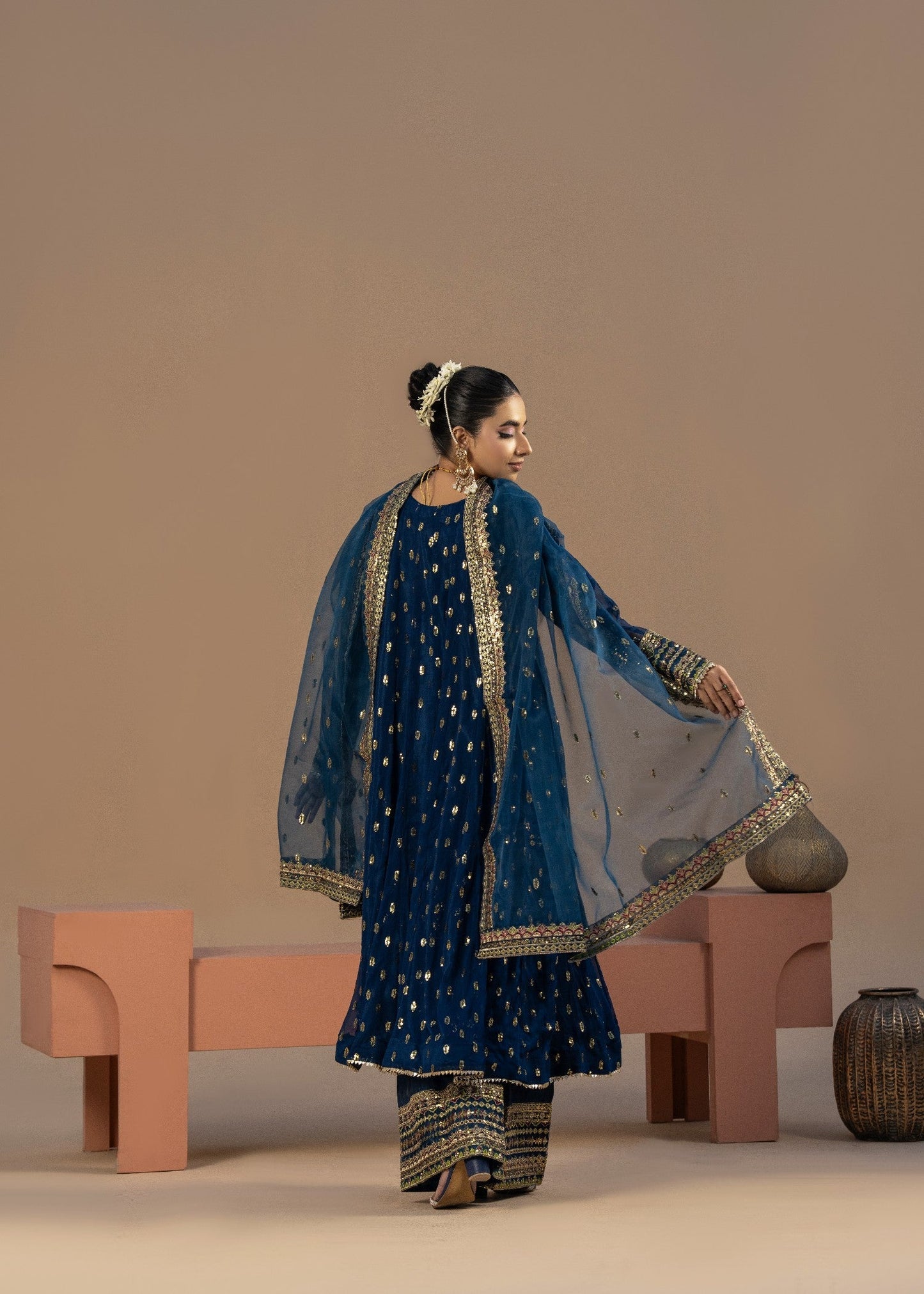 Sophia Blue | 3pcs Chiffon
