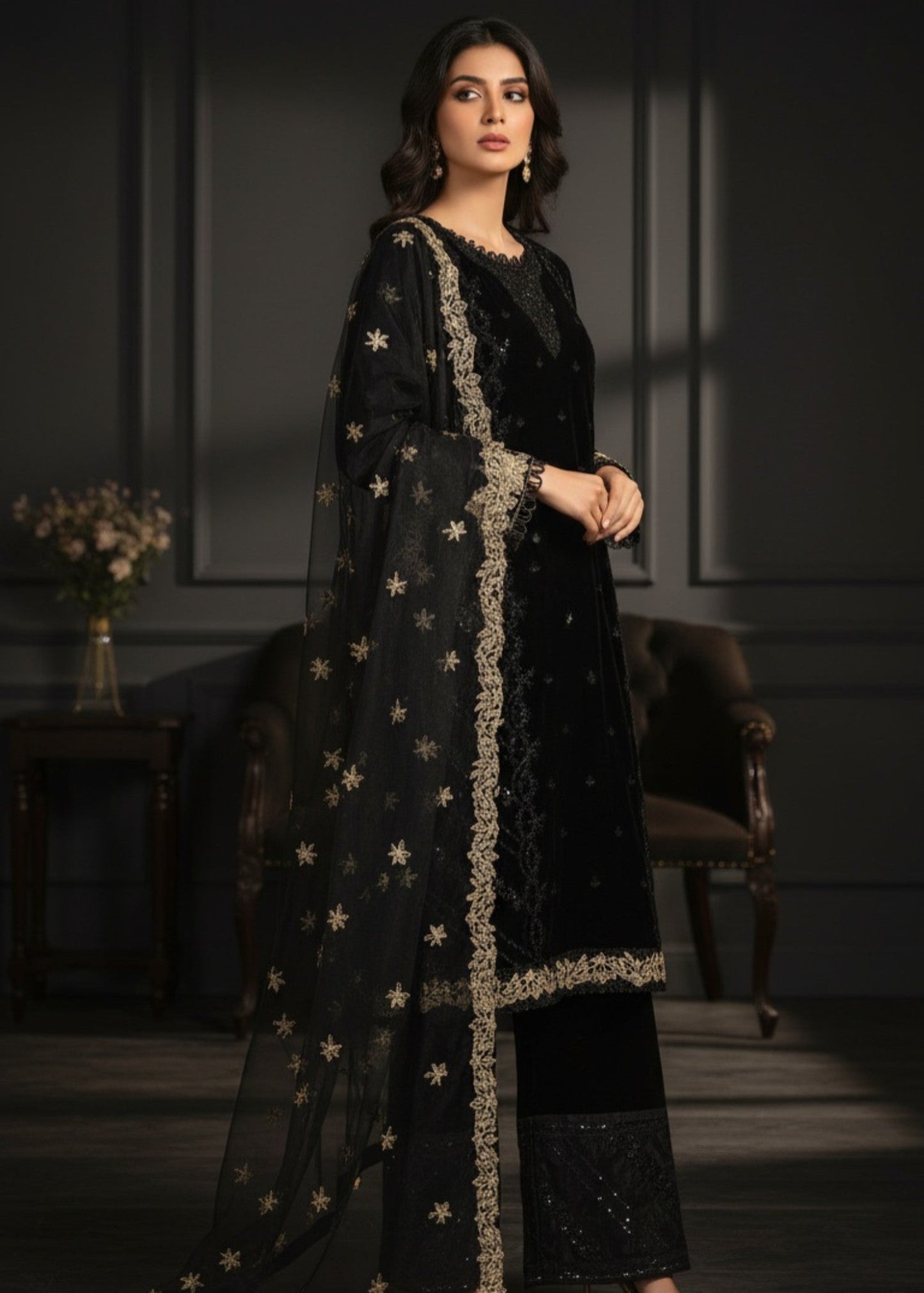 Midnight Regalia | 3pcs Velvet