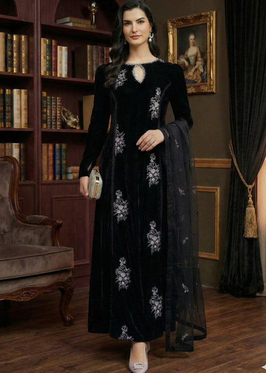 Regallia BLK - 3pc Velvet