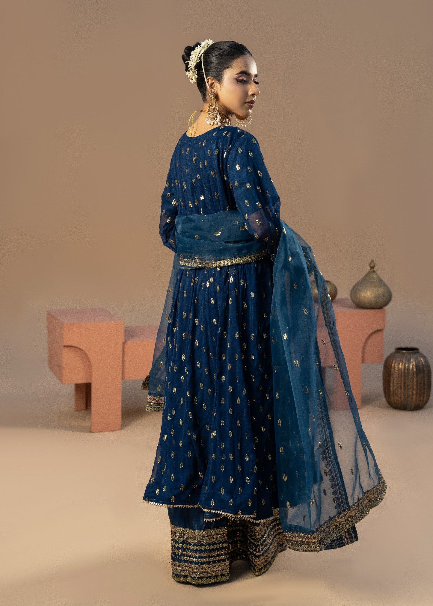 Sophia Blue | 3pcs Chiffon
