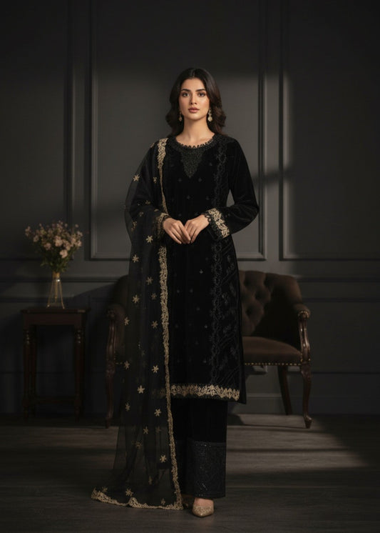 Midnight Regalia | 3pcs Velvet