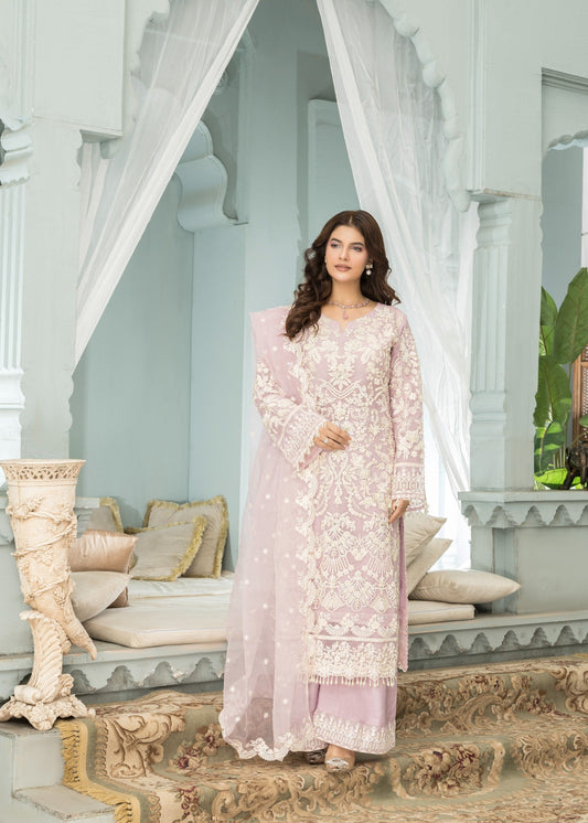 Laila Lilac | 3pcs Organza