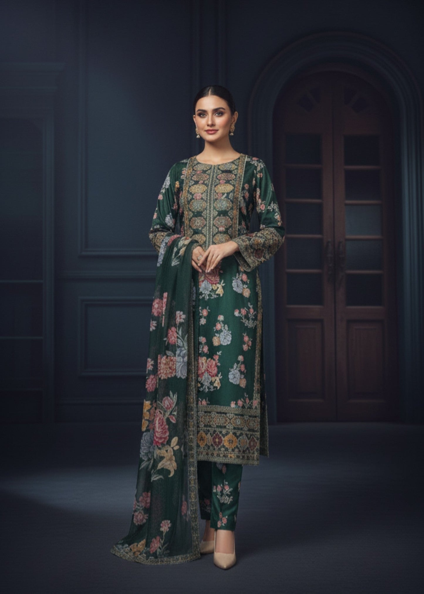 NOOR GRN | 3pcs Shimoz Silk
